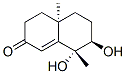 2(3H)-Naphthalenone, 4,4a,5,6,7,8-hexahydro-7,8-dihydroxy-4a,8-dimethyl-, (4aR,7R,8R)- (9CI) CAS#: 363610-34-8