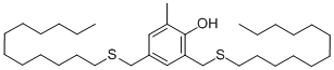 2,4-Bis(dodecylthiomethyl)-6-methylphenol CAS#: 110675-26-8