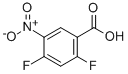 2,4-DIFLUORO-5-NITROBENZOIC ACID CAS#: 153775-33-8