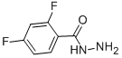 2,4-DIFLUOROBENZOIC ACID HYDRAZIDE CAS#: 118737-62-5