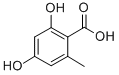 2,4-DIHYDROXY-6-METHYLBENZOIC ACID CAS#: 480-64-8