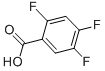 2,4,5-Trifluorobenzoic acid CAS#: 446-17-3