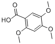 2,4,5-Trimethoxybenzoic acid CAS#: 490-64-2