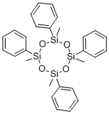 2,4,6,8-tetramethyl-2,4,6,8-tetraphenylcyclotetrasiloxane CAS#: 77-63-4