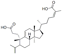 (24Z)-3,4-Secolanosta-4(28),9(11),24-triene-3,26-dioic acid CAS#: 62393-88-8