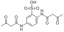 2,5-BIS[(1,3-DIOXOBUTYL)AMINO]BENZENESULFONIC ACID CAS#: 70185-87-4