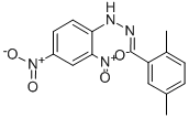 2,5-DIMETHYLBENZALDEHYDE (DNPH DERIVATIVE) CAS#: 152477-96-8