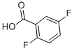 2,5-Difluorobenzoic acid CAS#: 2991-28-8