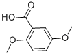 2,5-Dimethoxybenzoic acid CAS#: 2785-98-0