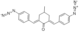 2,6-BIS(4-AZIDOBENZYLIDENE)-4-METHYLCYCLOHEXANONE CAS#: 5284-79-7