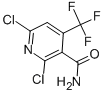 2,6-DICHLORO-4-(TRIFLUOROMETHYL)NICOTINAMIDE CAS#: 158063-67-3