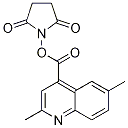 2,6-Dimethyl-4-quinolinecarboxylic acid N-hydroxysuccinimide ester CAS#: 569355-30-2