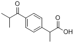 (2RS)-2-(4-ISOBUTYRYLPHENYL)PROPANOIC ACID CAS#: 65813-55-0