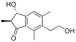 (2S,3S)-2,3-Dihydro-3-hydroxy-6-(2-hydroxyethyl)-2,5,7-trimethyl-1H-inden-1-one CAS#: 35938-43-3