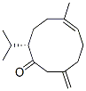 (2S,5E)-5-Methyl-9-methylene-2-isopropyl-5-cyclodecen-1-one CAS#: 25645-19-6