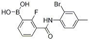 3-(2-BroMo-4-MethylphenylcarbaMoyl)-2-fluorobenzeneboronic acid, 97% CAS#: