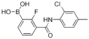 3-(2-Chloro-4-MethylphenylcarbaMoyl)-2-fluorobenzeneboronic acid, 97% CAS#:
