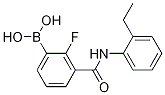 3-(2-EthylphenylcarbaMoyl)-2-fluorobenzeneboronic acid, 97% CAS#: