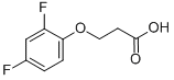 3-(2,4-difluorophenoxy)propanoic acid CAS#: 777-28-6