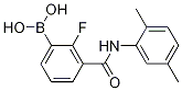 3-(2,5-DiMethylphenylcarbaMoyl)-2-fluorobenzeneboronic acid, 97% CAS#: