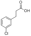 3-(3-CHLOROPHENYL)PROPIONIC ACID CAS#: 21640-48-2