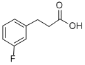 3-(3-FLUOROPHENYL)PROPIONIC ACID CAS#: 458-45-7