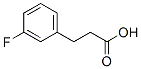 3-(3-FLUOROPHENYL)PROPIONIC ACID CAS#: 458-46-8