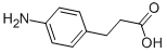 3-(4-AMINOPHENYL)PROPIONIC ACID CAS#: 2393-17-1