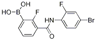 3-(4-BroMo-2-fluorophenylcarbaMoyl)-2-fluorobenzeneboronic acid, 97% CAS#: