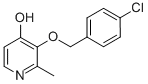 3-[(4-CHLOROBENZYL)OXY]-2-METHYLPYRIDIN-4-OL CAS#: 287928-09-0