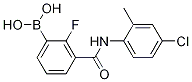 3-(4-Chloro-2-MethylphenylcarbaMoyl)-2-fluorobenzeneboronic acid, 97% CAS#: