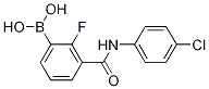 3-(4-ChlorophenylcarbaMoyl)-2-fluorobenzeneboronic acid, 97% CAS#: