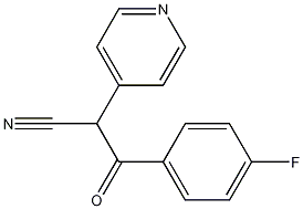 3-(4-Fluorophenyl)-3-oxo-2-(4-pyridinyl)propanenitrile CAS#: 148671-42-5