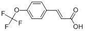 3-[4-(Trifluoromethoxy)phenyl]acrylic acid CAS#: 783-13-1