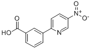 3-(5-NITROPYRIDIN-2-YL)BENZOIC ACID CAS#: 864075-95-6