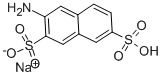 3-AMINO-2,7-NAPHTHALENEDISULFONIC ACID MONOSODIUM SALT CAS#: 5332-41-2