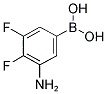 3-AMINO-4,5-DIFLUOROPHENYLBORONIC ACID CAS#: 1072952-10-3
