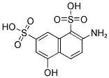 3-AMINONAPHTHALENE-8-HYDROXY-4,6-DISULFONIC ACID CAS#: