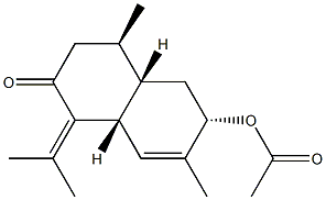 3-Acetoxy-4,7(11)-cadinadien-8-one CAS#: 104975-02-2