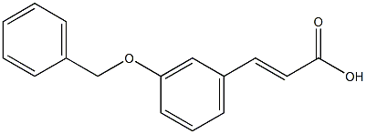 3-BENZYLOXYCINNAMIC ACID CAS#: 122024-75-3