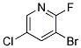 3-BROMO-2-FLUORO-5-CHLOROPYRIDINE CAS#: