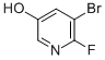 3-BROMO-2-FLUORO-5-HYDROXYPYRIDINE CAS#: 186593-54-4