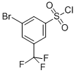 3-BROMO-5-(TRIFLUOROMETHYL)BENZENESULFONYL CHLORIDE CAS#: 351003-46-8