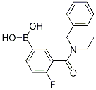 3-[Benzyl(ethyl)carbaMoyl]-4-fluorobenzeneboronic acid, 97% CAS#: