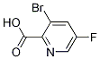 3-BroMo-5-fluoropyridin-2-carboxylic acid CAS#: