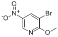 3-Bromo-2-methoxy-5-nitropyridine CAS#: 15862-50-7