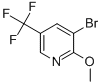 3-Bromo-2-methoxy-5-trifluoromethylpyridine CAS#: 124432-63-9