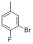 3-Bromo-4-fluorotoluene CAS#: 452-62-0