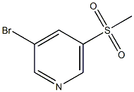 3-Bromo-5-(methylsulphonyl)pyridine 98% CAS#: 445491-71-4