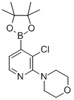 3-CHLORO-2-(4-MORPHOLINO)PYRIDINE-4-BORONIC ACID PINACOL ESTER CAS#: 957198-28-6